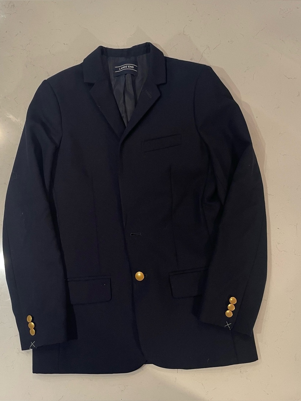 Lands' End Navy Boys Blazer Size US (16) Tag